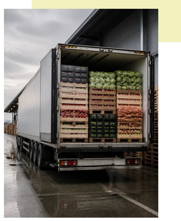 Перевозка плодоовощной продукции в Сарапул по цене от 5162 р. | Агросервис-Срл